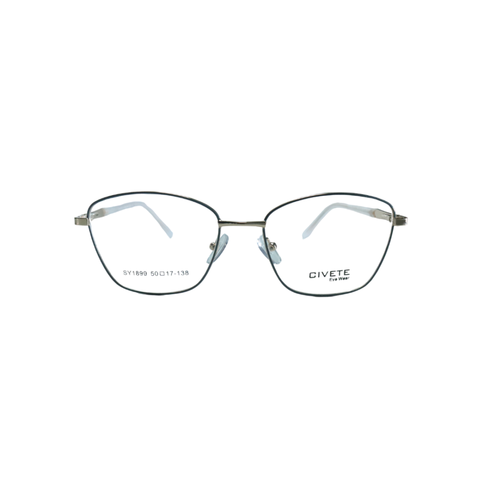 Transparent Crystal Cat-Eye Eyewear