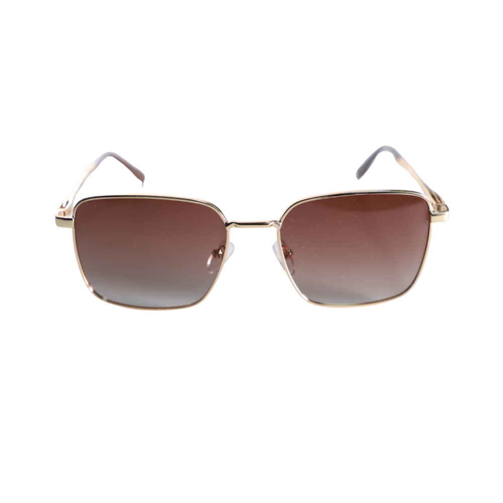 Sleek Brown Aviator