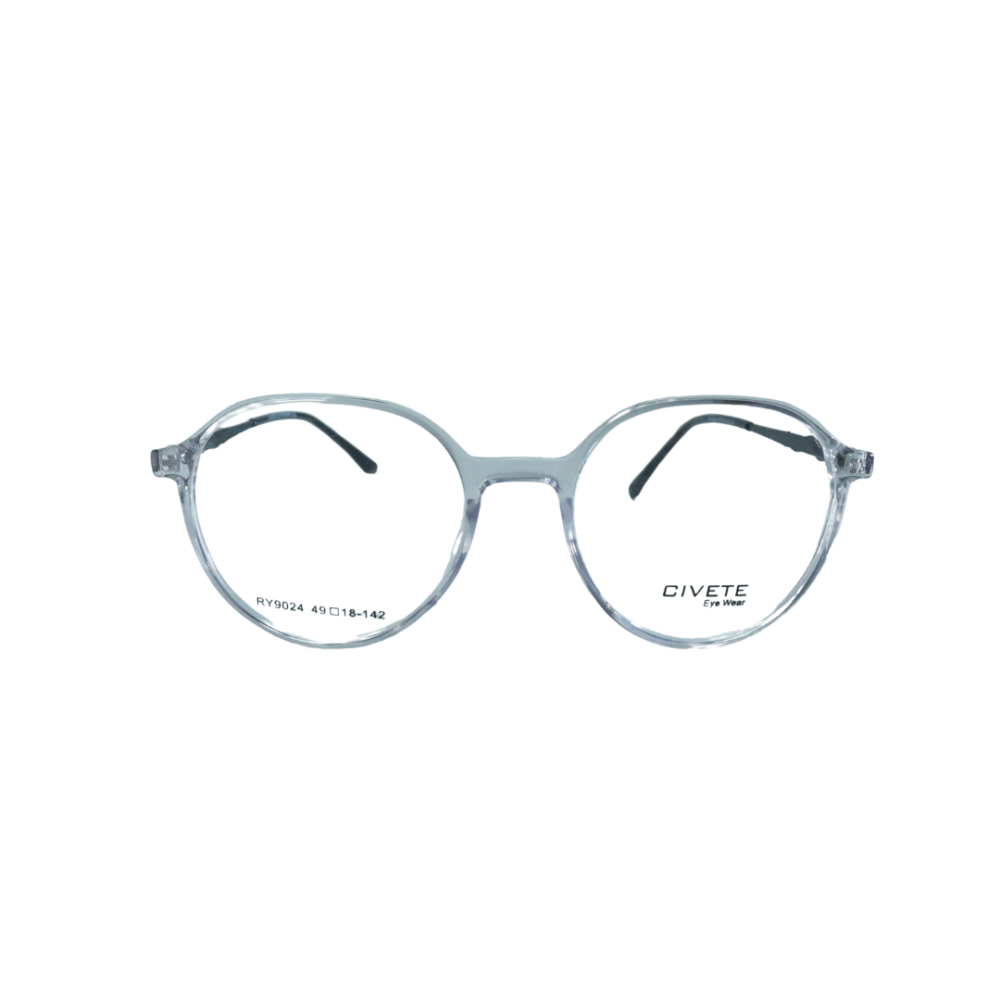 Retro Square Gold Eyeglasses