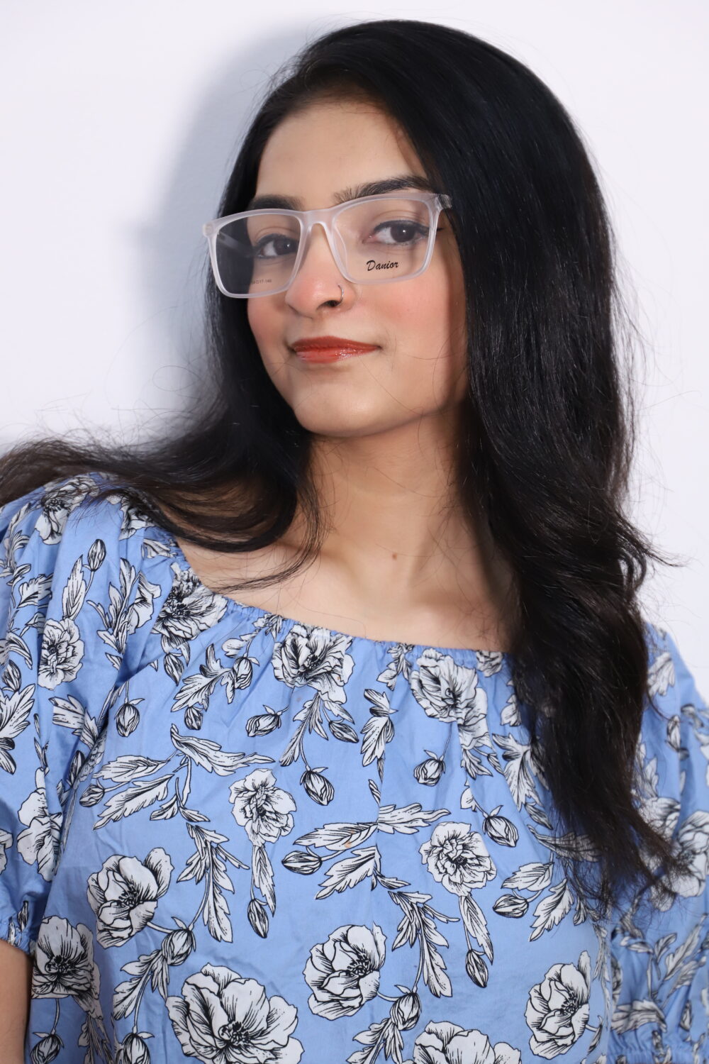 Oversized Round Tortoise Eyeglasses - Image 3