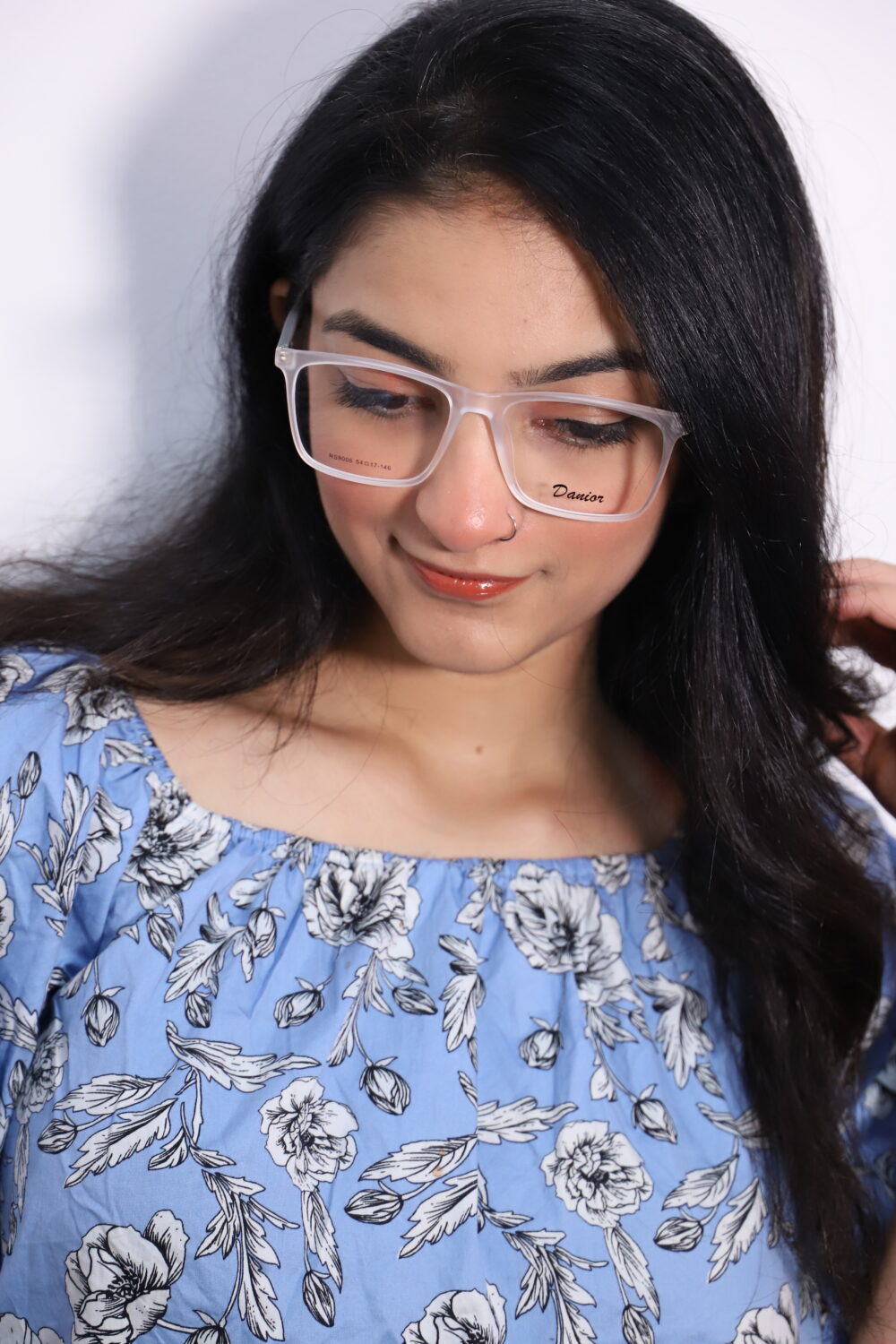 Oversized Round Tortoise Eyeglasses - Image 4