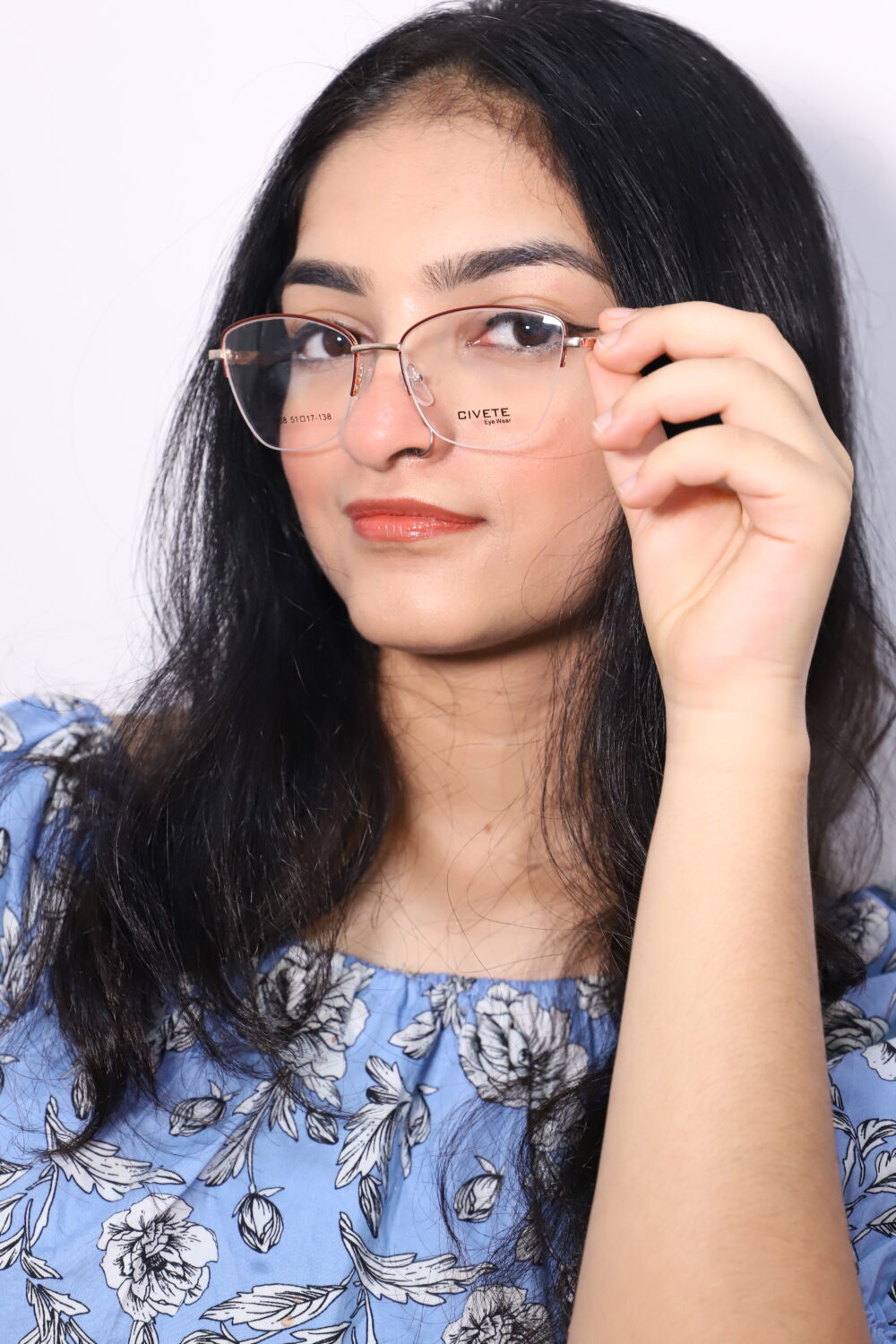 Unisex Designer Oval Eyeglasses - Image 4