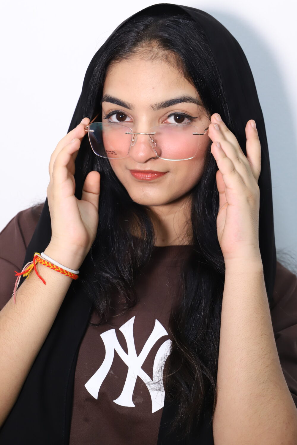 Thick Frame Rectangular Glasses - Image 4