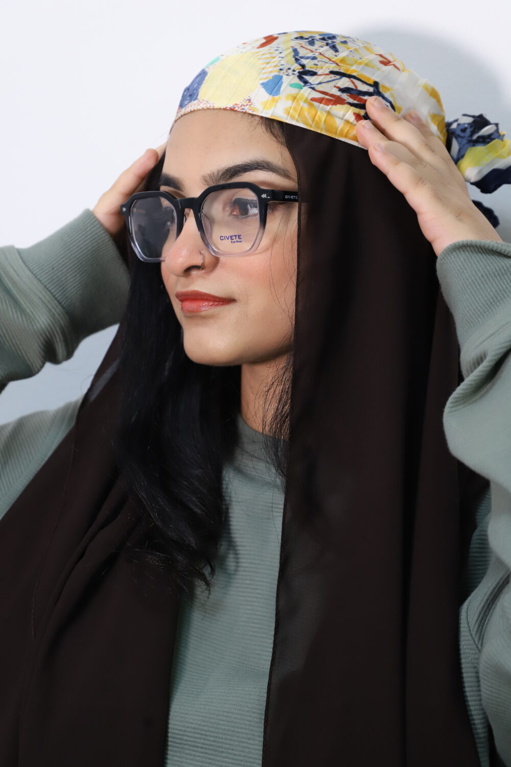 Retro Aviator Style Eyeglasses - Image 4