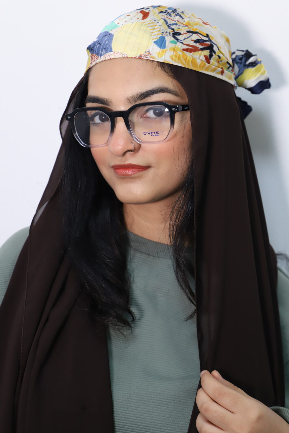 Retro Aviator Style Eyeglasses - Image 3